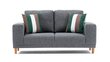 Sofa Artie Franz 162, pilka kaina ir informacija | Sofos | pigu.lt