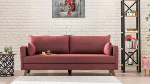 Sofa Artie Bella 208, raudona kaina ir informacija | Sofos | pigu.lt