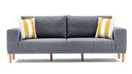 Sofa Artie Franz 220, pilka