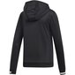 Džemperis moterims Adidas Team 19 Hoody W DW6872, juodas kaina ir informacija | Džemperiai moterims | pigu.lt