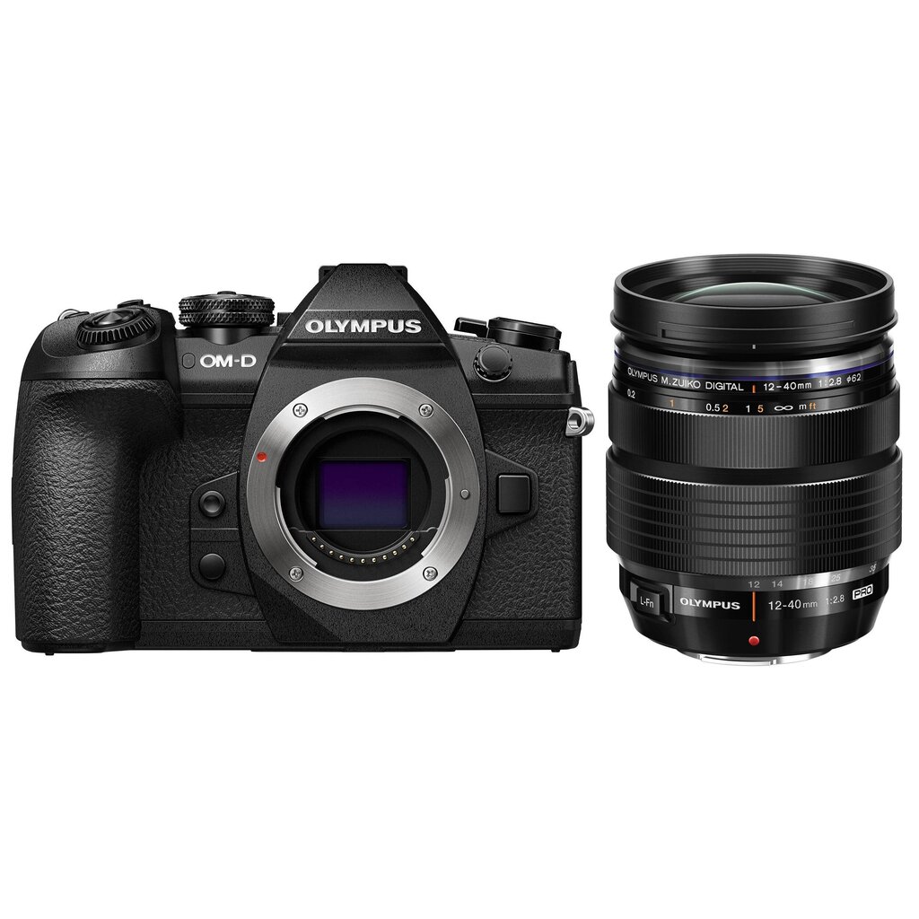 Olympus OM-D E-M1 Mark II + M.ZUIKO DIGITAL ED 12-40mm F2.8 PRO (Black) kaina ir informacija | Skaitmeniniai fotoaparatai | pigu.lt