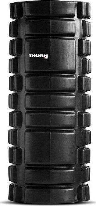 Treniruočių cilindras Thorn+Fit Pro, juodas kaina ir informacija | Masažo reikmenys | pigu.lt