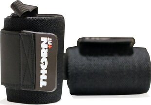 Riešo raiščiai Thorn + Fit Wrist Wraps 12” black kaina ir informacija | Įtvarai | pigu.lt