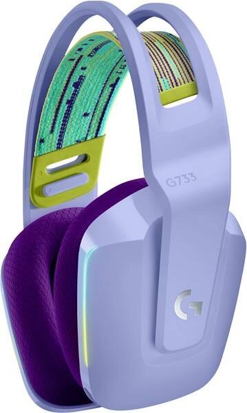 Logitech G733 Lightspeed Lilac 981-000890 kaina ir informacija | Ausinės | pigu.lt