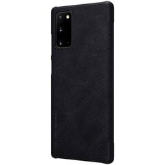 Nillkin Qin original leather dėklas skirtas Samsung Galaxy Note 20, Juoda kaina ir informacija | Telefono dėklai | pigu.lt