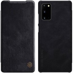 Nillkin Qin original leather dėklas skirtas Samsung Galaxy Note 20, Juoda kaina ir informacija | Telefono dėklai | pigu.lt