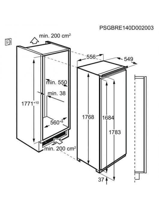 AEG SKE818E9ZC цена и информация | Šaldytuvai | pigu.lt