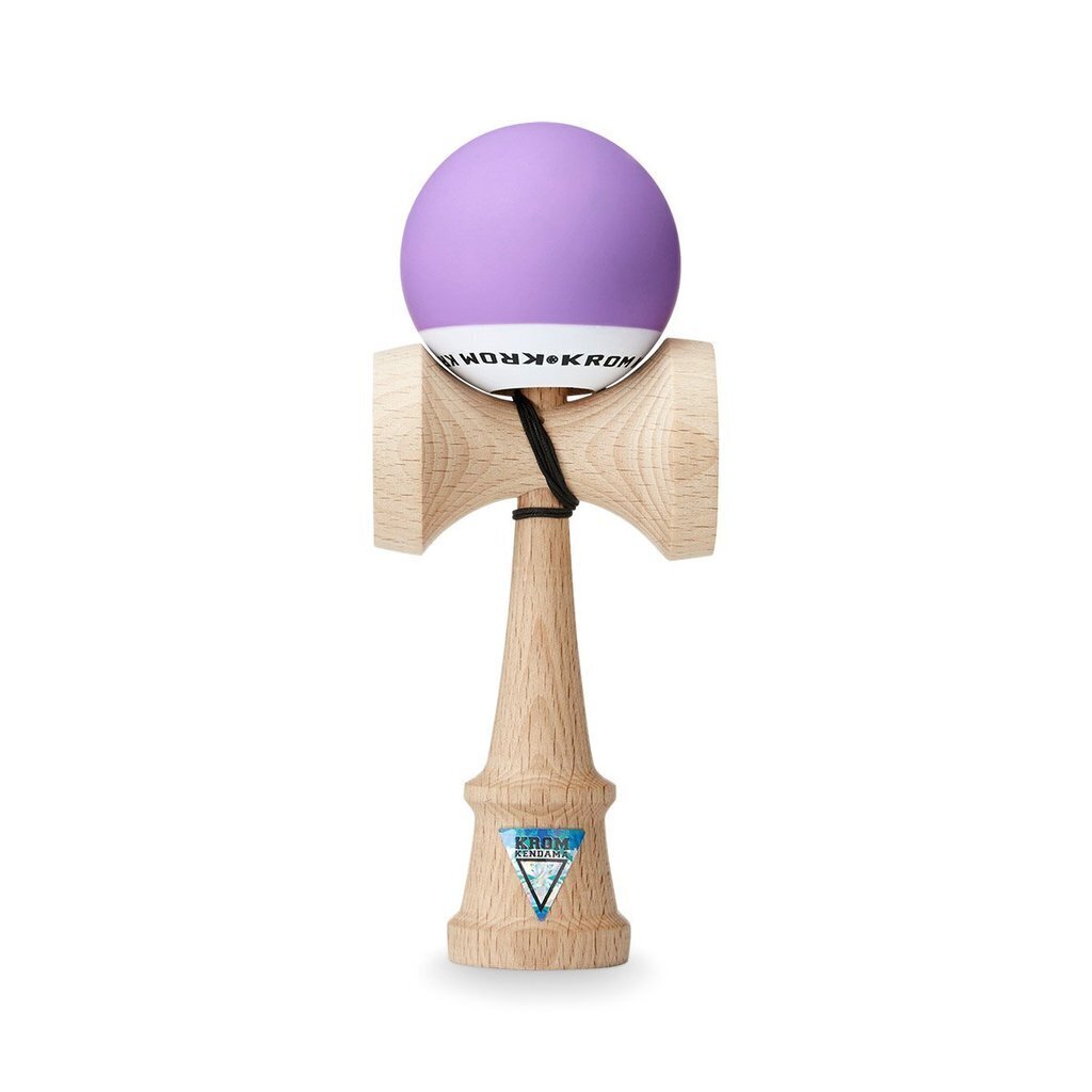 Klasikinis Japoniškas žaislas Krom Kendama POP Lavender kaina ir informacija | Stalo žaidimai, galvosūkiai | pigu.lt