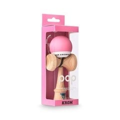 Классическая японская игрушка Krom Kendama POP Pink цена и информация | Настольные игры, головоломки | pigu.lt