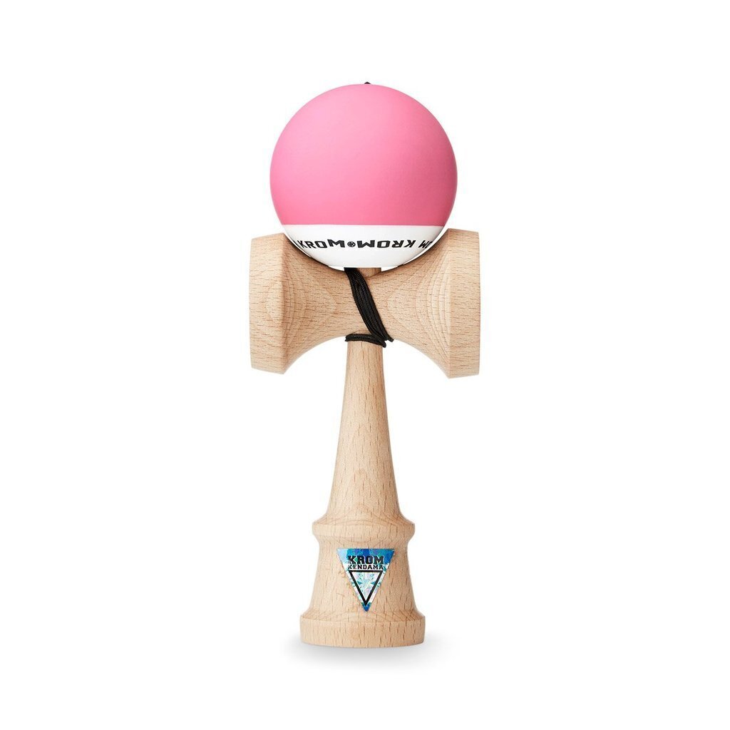 Klasikinis Japoniškas žaislas Krom Kendama POP Pink kaina ir informacija | Stalo žaidimai, galvosūkiai | pigu.lt