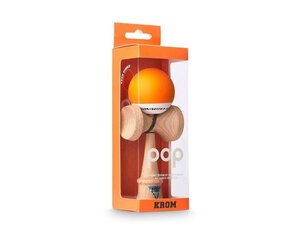 Классическая японская игрушка Krom Kendama POP Orange цена и информация | Krom Kendama Товары для детей и младенцев | pigu.lt