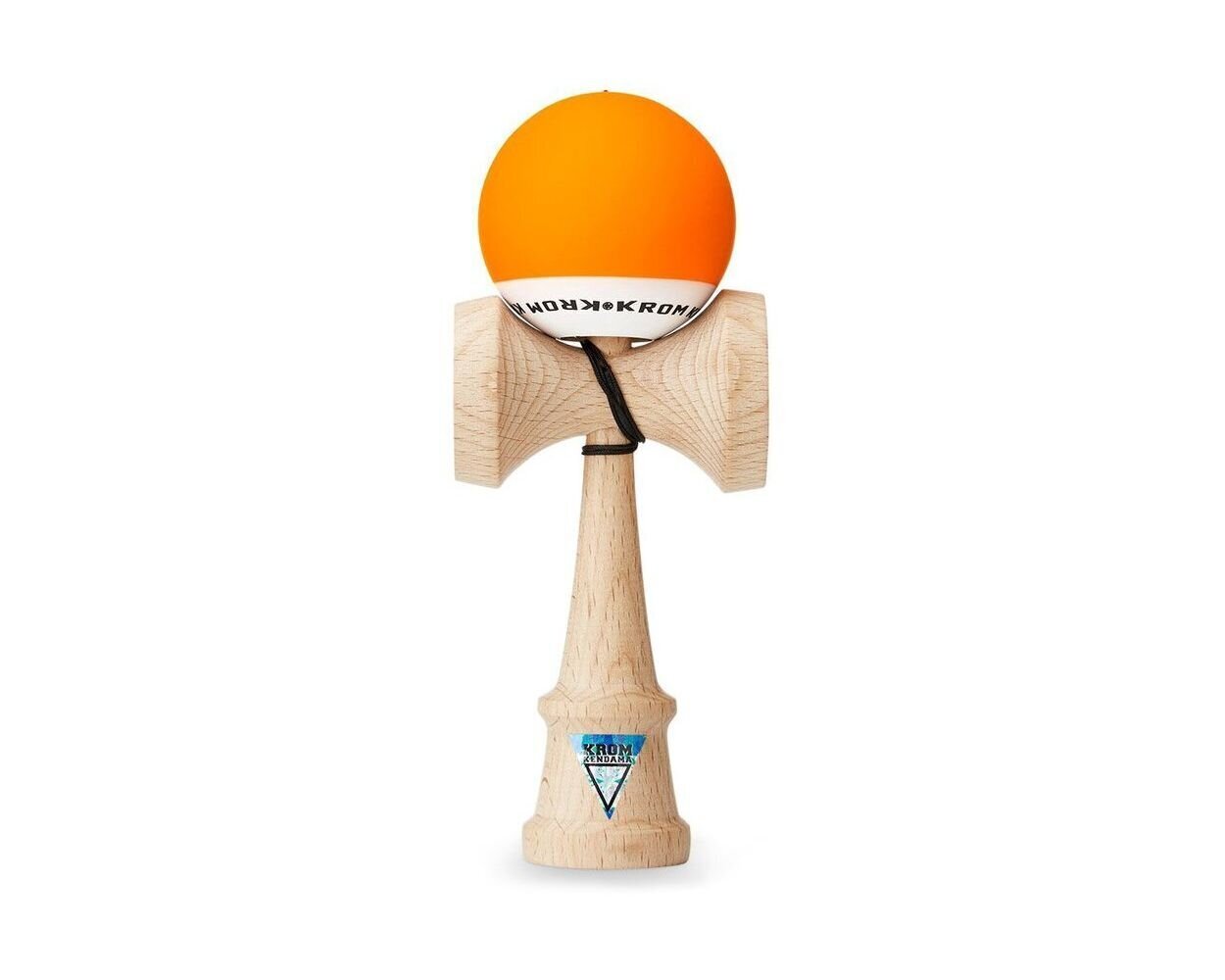 Klasikinis Japoniškas žaislas Krom Kendama POP Orange kaina ir informacija | Stalo žaidimai, galvosūkiai | pigu.lt