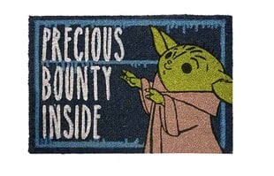 Pyramid International Door Mat Star Wars: The Mandalorian Precious Bounty Inside Baby Yoda цена и информация | Атрибутика для игроков | pigu.lt