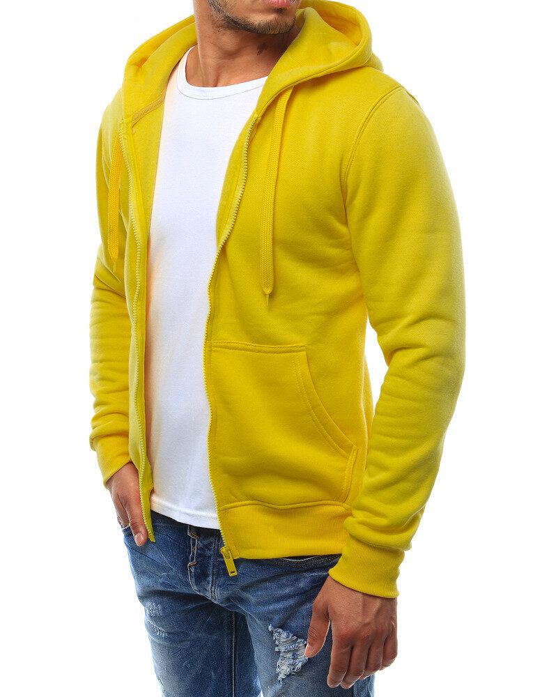 Džemperis su gobtuvu vyrams Atlethic, geltonas kaina ir informacija | Džemperiai vyrams | pigu.lt