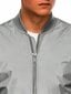 Vyriška pavasarinė pilkos spalvos striukė "Moker" kaina ir informacija | Vyriškos striukės | pigu.lt