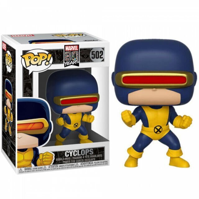 Funko POP! Marvel 80th FA Cyclops kaina ir informacija | Žaidėjų atributika | pigu.lt