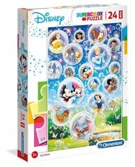 Dėlionė Clementoni Disney Classic Maxi 24 d. kaina ir informacija | Dėlionės (puzzle) | pigu.lt