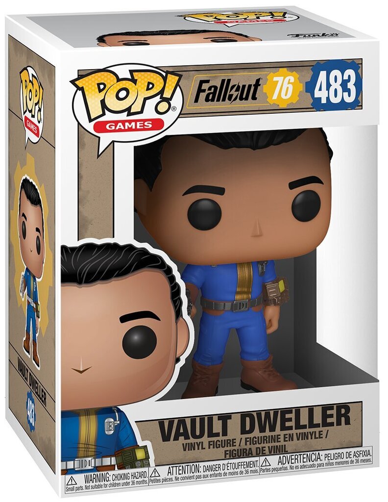 Funko POP! Fallout 76 - Vault Dweller цена и информация | Žaidėjų atributika | pigu.lt