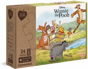 Головоломка Clementoni Maxi Winnie the Pooh 24 д. цена и информация | Пазлы | pigu.lt