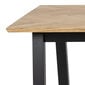 Valgomojo stalas Selsey Brighton 180, rudas kaina ir informacija | Virtuvės ir valgomojo stalai, staliukai | pigu.lt