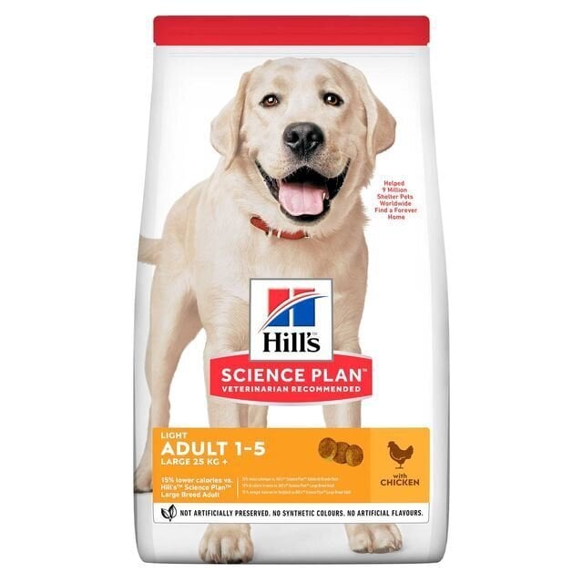 Hill's Science Plan suaugusiems didelių veislių šunims su vištiena, 14 kg kaina ir informacija | Sausas maistas šunims | pigu.lt