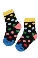 Taškuotos medvilninės kojinės vaikams Dots Party kaina ir informacija | Kojinės, pėdkelnės mergaitėms | pigu.lt