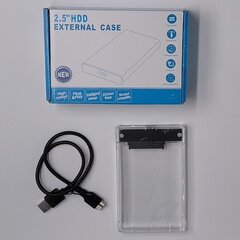 2.5" HDD dėklas USB3.0 kaina ir informacija | Išorinių kietųjų diskų dėklai | pigu.lt