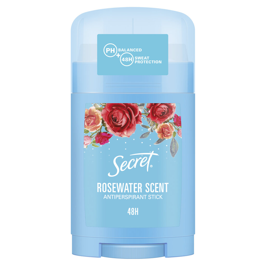 Moteriškas kreminis antiperspirantas Secret Rose Water, 40 ml цена и информация | Dezodorantai | pigu.lt