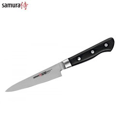 Универсальный кухонный нож Samura PRO-S 115 мм из AUS 8 японской стали 58 HRC цена и информация | Ножи и аксессуары для них | pigu.lt