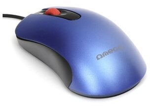 Omega OM-520 Computer Mouse with / 1000 DPI / USB / Blue kaina ir informacija | Omega Kompiuterinė technika | pigu.lt