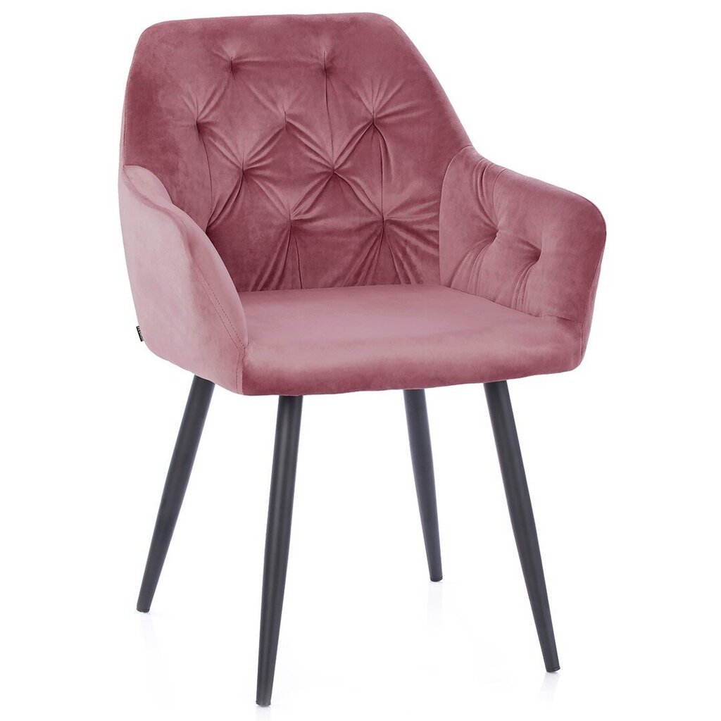 Kėdė Homede Argento, rožinė kaina ir informacija | Virtuvės ir valgomojo kėdės | pigu.lt
