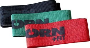 Набор резин сопротивления Thorn +Fit Mini Bands Textile цена и информация | Фитнес-резинки, гимнастические кольца | pigu.lt