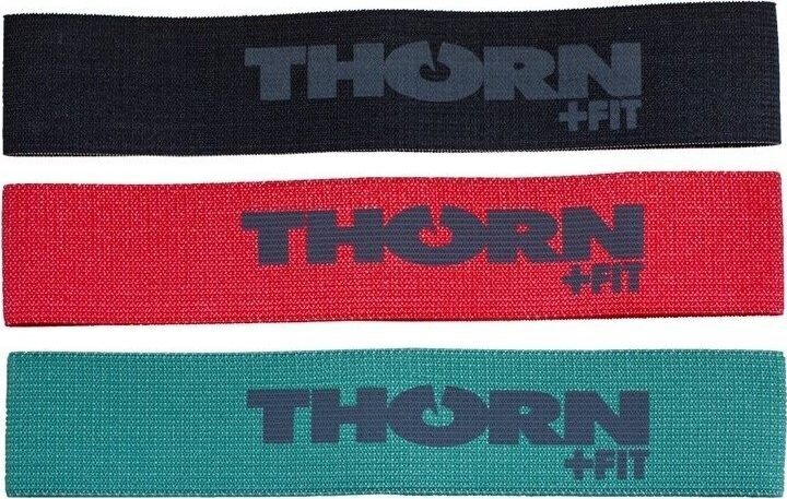 Pasipriešinimo gumų rinkinys Thorn +Fit Mini Bands Textile kaina ir informacija | Pasipriešinimo gumos, žiedai | pigu.lt