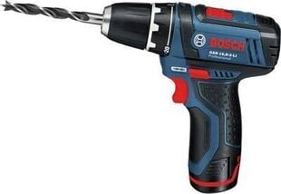 Аккумуляторная дрель -шуруповерт Bosch GSR 12V-15, 2 x 2.0Ah,  GAL 12V-20 цена и информация | Шуруповерты, дрели | pigu.lt