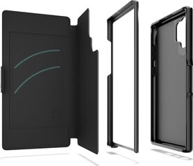 Gear4 Oxford Eco, skirtas Galaxy Note 10+, juodas kaina ir informacija | Telefono dėklai | pigu.lt