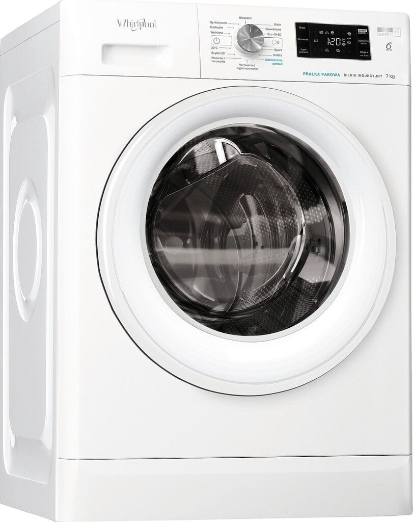 Whirlpool FFB7038WVPL kaina ir informacija | Skalbimo mašinos | pigu.lt