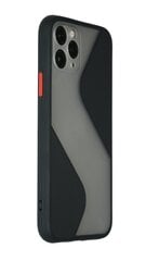 Dėklas skirtas iPhone 11 PRO,TPU,BALTA/JUODA, SOUNDBERRY. kaina ir informacija | Telefono dėklai | pigu.lt