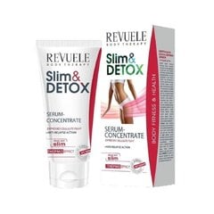 Slim&Detox Антицеллюлитная сыворотка для тела 200 мл, Revuele цена и информация | Антицеллюлитные кремы, средства для упругости кожи | pigu.lt