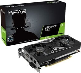 KFA2 GeForce GTX 1650 Ex Plus 65SQL8DS93EKb kaina ir informacija | Vaizdo plokštės (GPU) | pigu.lt