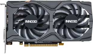 Видео карта inno3d Geforce GTX 1650 TWIN X2 OC 4GB GDDR6 цена и информация | Видеокарты (GPU) | pigu.lt