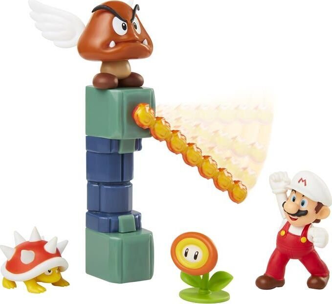 Figūrėlių rinkinys Jakks Pacific Super Mario Lava Castle цена и информация | Žaislai berniukams | pigu.lt