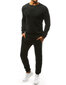 Sportinis kostiumas vyrams Dynoro, juodas kaina ir informacija | Sportinė apranga vyrams | pigu.lt
