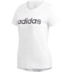 Спортивная футболка женская Adidas Essentials Linear Slim Tee W DU0629 цена и информация | Спортивная одежда для женщин | pigu.lt