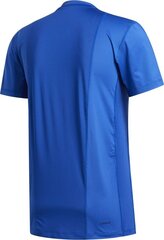 Futbolo marškinėliai vyrams Adidas, S dydis, mėlyni kaina ir informacija | Futbolo apranga ir kitos prekės | pigu.lt
