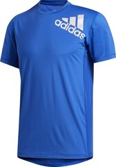 Futbolo marškinėliai vyrams Adidas, S dydis, mėlyni kaina ir informacija | Futbolo apranga ir kitos prekės | pigu.lt