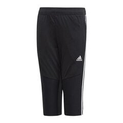 Спортивные штаны для мальчика Adidas TIRO 19 3/4 JR D95964 черные цена и информация | Штаны для мальчиков | pigu.lt