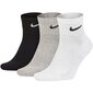 Sportinės kojinės vyrams Nike Everyday Cushioned Ankle SX7667 901, 3 poros kaina ir informacija | Vyriškos kojinės | pigu.lt