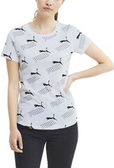 Puma Футболки Amplifid Aop Tee White цена и информация | Спортивная одежда для женщин | pigu.lt