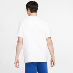 Nike мужская спортивная футболка Tee Just Do It Swoosh M AR5006 100, белая цена и информация | Мужская спортивная одежда | pigu.lt