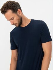 Мужская футболка Jjeorganic Basic Tee Navy Blazer Slim 12156101 цена и информация | Мужские футболки | pigu.lt